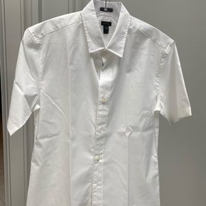 J CREW (new) boys white S/S dress shirt size 14